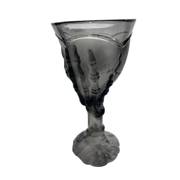 Halloween Black Skeleton Pitcher 2 Goblets Serveware Bar Dining Party Decoration - Picture 13 of 14